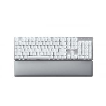 Razer Pro Type Ultra Keyboard (Wireless – Wired – Bluetooth / Yellow Mechanical Switch / White – One Year Warranty) [ RZ03-04110100-R3M1 ]